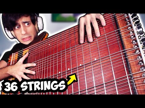 Youtube: 36 STRINGS BASS SOLO (World Record)