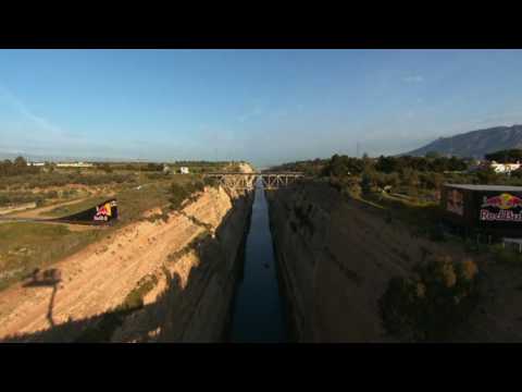 Youtube: Robbie Maddison - Red Bull Corinth Canal Jump