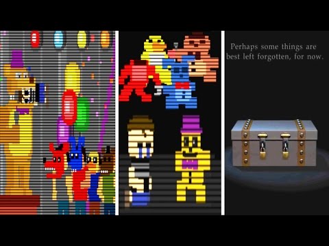 Youtube: Five Nights at Freddy's 4 ALL ENDINGS | 4 ENDING Minigame