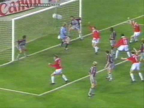 Youtube: Champions League Final 1999 Man U vs Bayern