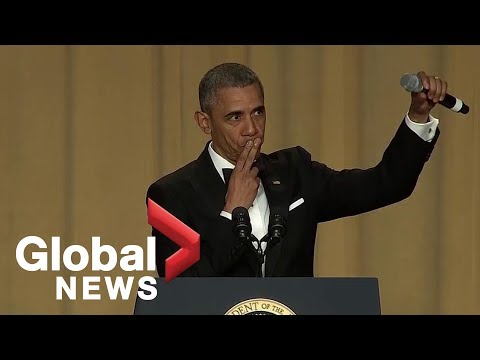 Youtube: "Obama out": President Barack Obama's hilarious final White House correspondents' dinner speech