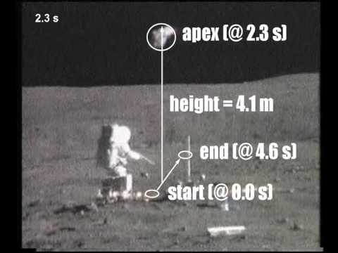 Youtube: Irrefutable Proof for Moon Landing - Lunar Gravity