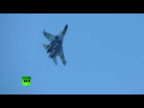 Youtube: Video: Ukrainian fighter jets flying over Kramatorsk as army starts military op
