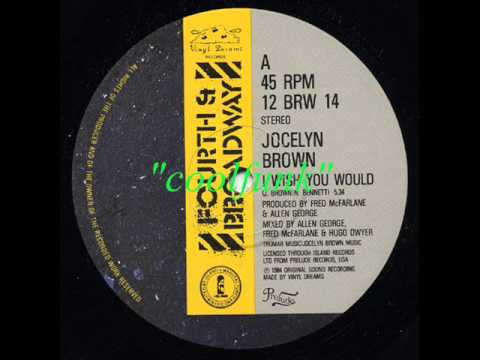 Youtube: Jocelyn Brown - I Wish You Would (12" Funk 1984)