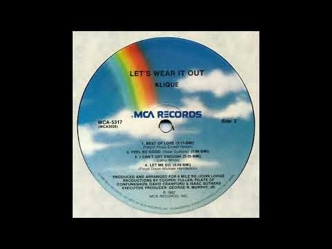 Youtube: KLIQUE  - I Can´t Get Enough