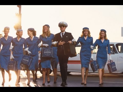 Youtube: HOT 1960s STEWARDESSES (CATCH ME IF YOU PAN AM)