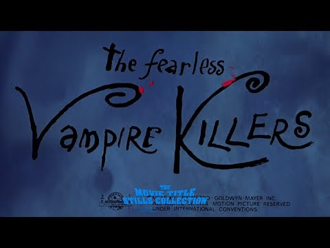 Youtube: The Fearless Vampire Killers (1967) title sequence