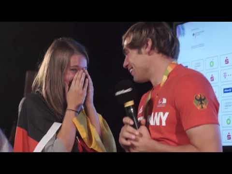 Youtube: Grüße aus Rio: Heiratsantrag mit Sebastian Dietz