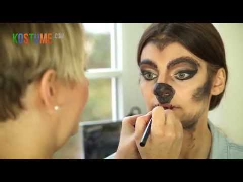 Youtube: Tutorial: Schnelles Halloween Werwolf Make-Up