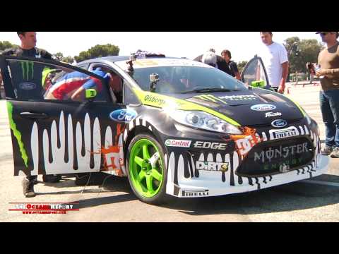 Youtube: Ken Block tears up Gymkhana Grid with Ford Fiesta