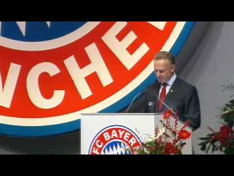 Youtube: Karl-Heinz Rummenigge - Gedicht für Franz Beckenbauer