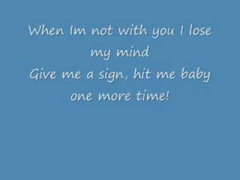 Youtube: Hit Me Baby One More Time With Lyrics