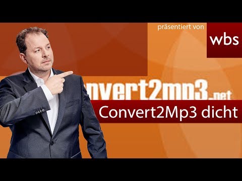Youtube: Convert2Mp3.net ist dicht - Musikindustrie erzielt Vergleich | Rechtsanwalt Christian Solmecke
