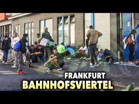 Youtube: Der GEFÄHRLICHSTE Ort in Frankfurt! 😳 Taunusstraße Bahnhofsviertel 😱🔥