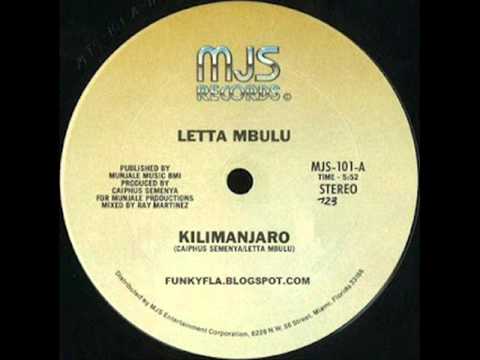 Youtube: LETTA MBULU * KILIMANJARO