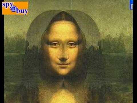 Youtube: DAVINCI CODE MONA LISA REVEALED AS JESUS!