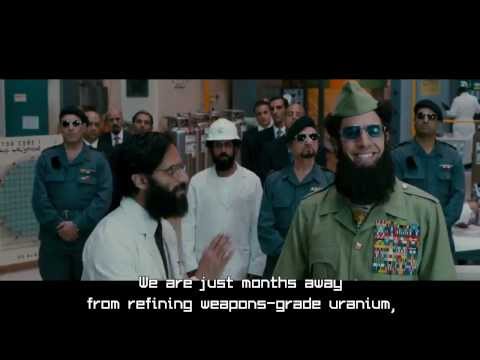 Youtube: The Dictator (2012) - Nuclear Nadal - [Full Scene]