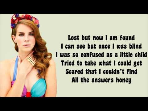 Youtube: Lana Del Rey - Born to Die Lyrics Video