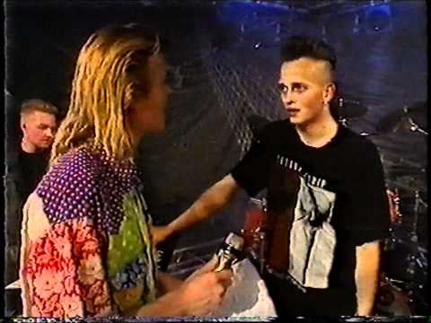 Youtube: Leæther Strip - Crash Flight 232 Live danish television 1990
