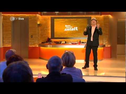 Youtube: Stellt Erwin Pelzig die richtigen Fragen? Neues aus der Anstalt 27.09.2011