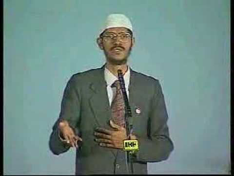 Youtube: Dr. Zakir Naik - Lying about evolution