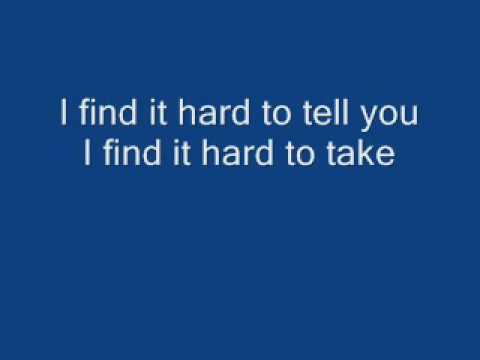Youtube: Mad World - Gary Jules (Lyrics)