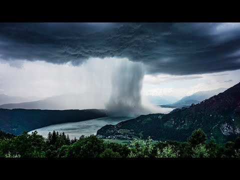 Youtube: Tsunami from Heaven / Amazing Rainstorm Timelapse / Downburst / Microburst