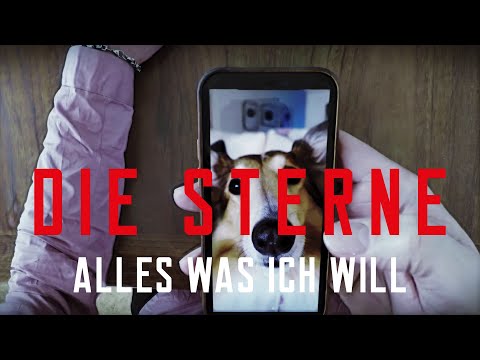 Youtube: Die Sterne - Alles was ich will (Offizielles Video)