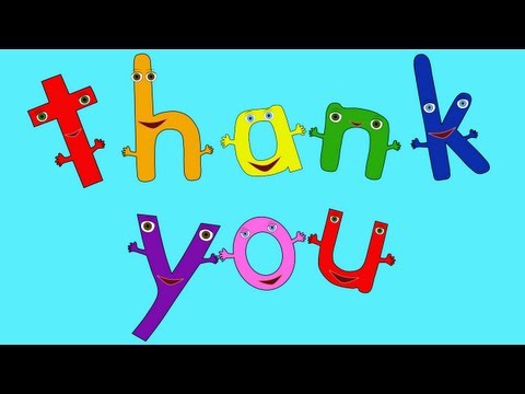Youtube: The Thank You Song