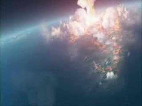 Youtube: Earth being blown up
