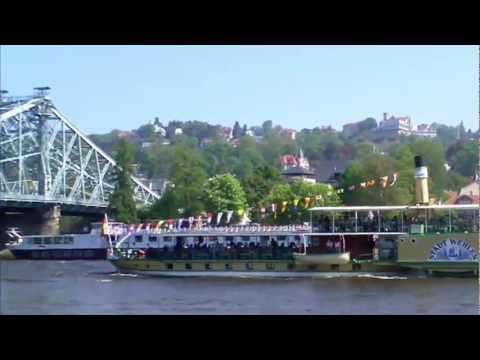 Youtube: Dampferparade Dresden 01.05.2012