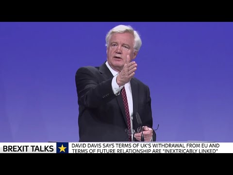 Youtube: David Davis & Michel Barnier EU 3rd round Brexit Talks Press Conference w/Q&A - 31st August 2017