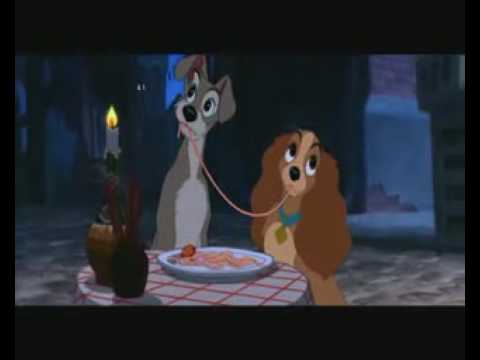 Youtube: Lady and the Tramp-Bella Nottte (German 1968)