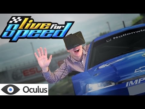 Youtube: Becoming a Racecar Driver in Live For Speed on the Oculus Rift