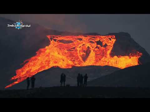 Youtube: ENORMOUS LAVA FLOODS - ONCE IN A LIFETIME EXPERIENCE! Iceland Volcano Eruption, June 2021