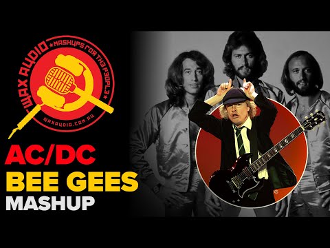 Youtube: Stayin' in Black (Bee Gees + AC/DC Mashup) by Wax Audio