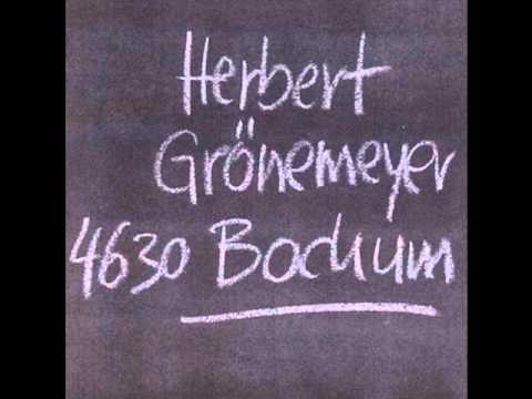 Youtube: Herbert Grönemeyer - Bochum