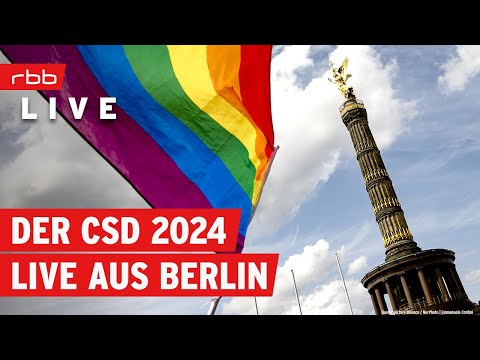 Youtube: CSD Berlin 2024: Live von der Demo | Christopher Street Day