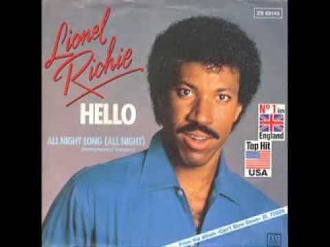 Youtube: Lionel Richie All night Long
