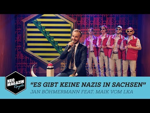 Youtube: Es gibt keine Nazis in Sachsen - Jan Böhmermann & Maik vom LKA | NEO MAGAZIN ROYALE ZDFneo