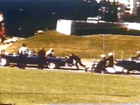 Youtube: JFK - Early Version Of Nix Film Reveals Figures  In Picket Fence Area
