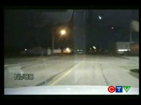 Youtube: New footages of Meteor. Edmonton,Canada