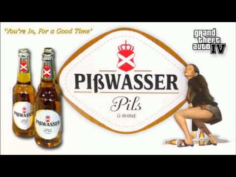 Youtube: GTA IV Pißwasser Advertisement Song (With Lyrics!)