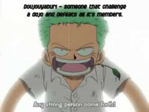 Youtube: One Piece - Lorenor Zorro - Du schweigst