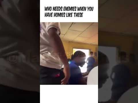 Youtube: who needs enemies when you have homies like these #funny #foryou #shorts #fyp