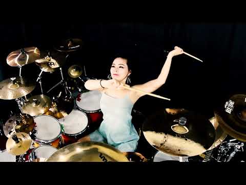 Youtube: Europe - The Final Countdown drum cover by Ami Kim (#105)