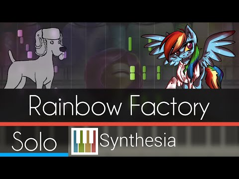 Youtube: Rainbow Factory - Wooden Toaster - |SOLO PIANO TUTORIAL| -- Synthesia HD
