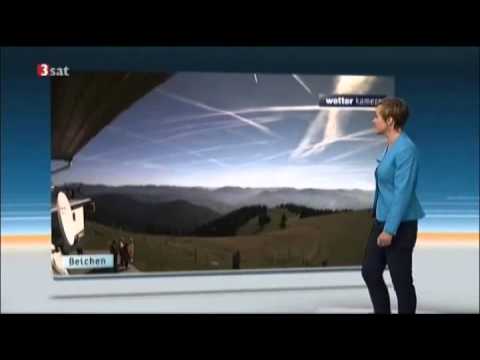 Youtube: Keine Chemtrails in der 3sat/ZDF Wettervorhersage vom 24. September