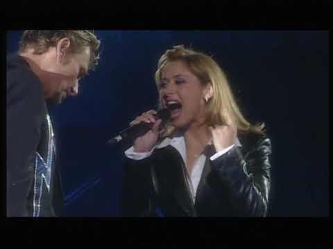 Youtube: Johnny et Lara Fabian "Requiem pour un fou"