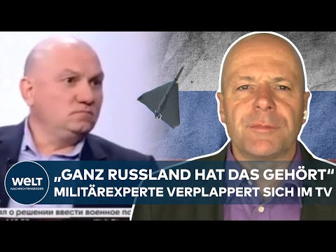 Youtube: UKRAINE-KRIEG - Russischer Militärexperte: „Wir alle wissen, dass es Drohnen aus dem Iran sind“